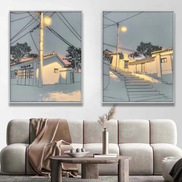 ⁦إيطار عصري مضيء LED⁩ - الصورة ⁦2⁩