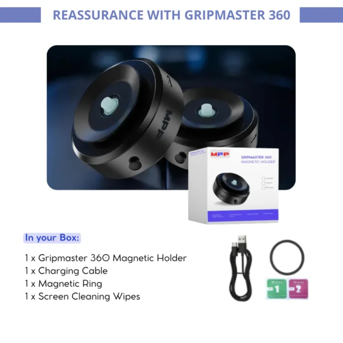 ⁦GRIPMASTER® 360 MAGNETIC HOLDER⁩ - الصورة ⁦2⁩